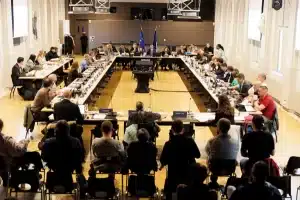 Le maire et ses adjoints