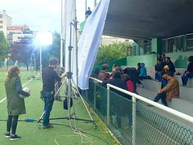 Campagne de sensibilisation aux dons d'organes tournée au stade Pablo-Neruda - Juin 2016