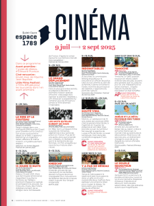 Programme cinéma juillet-août 2025