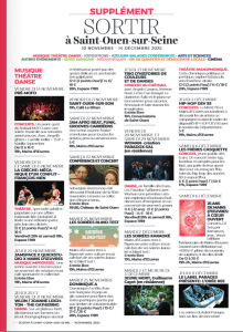 Sortir à Saint-Ouen Novembre 2025