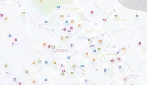 Carte interactive