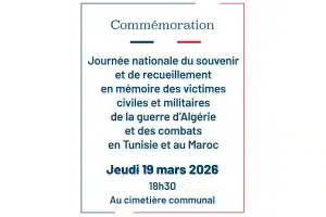 commémoration 19 mars