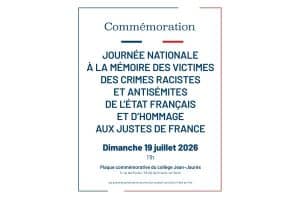 Commémoration 19 juillet 2026