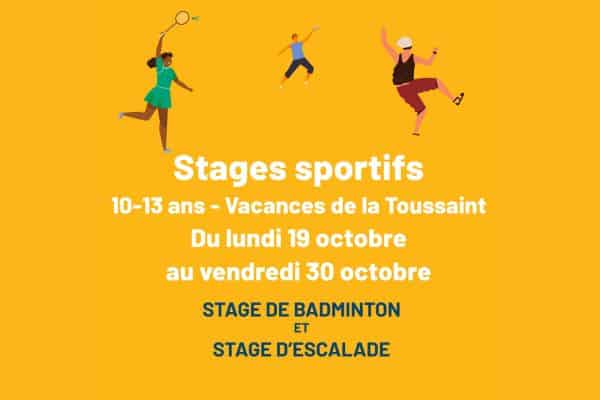 Stages sportifs 2026 - 2027