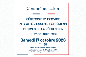 Cérémonie d'hommage du 17 octobre 1961